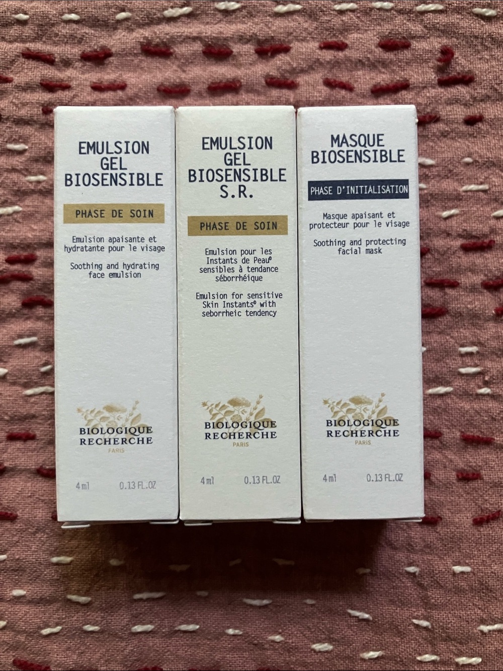 Biologique Recherche biosensible samples